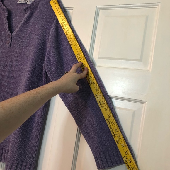 Vintage Lavender Sweater, Blair, Size L - Picture 11 of 12